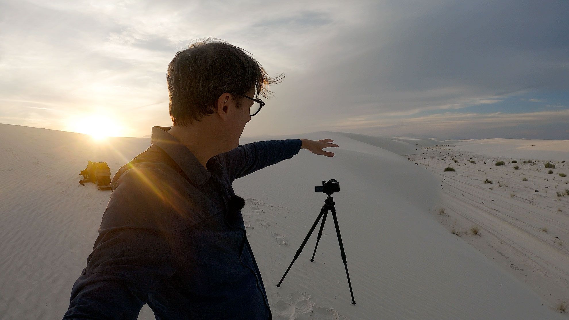 Photographing White Sands (video still)